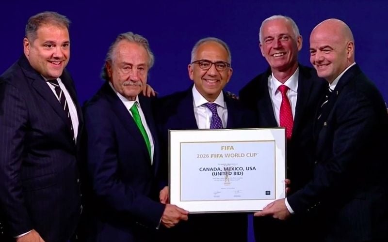 World Cup 2026 trở thành kỳ World Cup đầu tiên có ba quốc gia đồng đăng cai